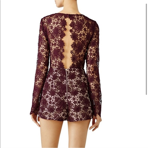 Stylestalker Plum Rosale Romper size small 💕 - Picture 2 of 4